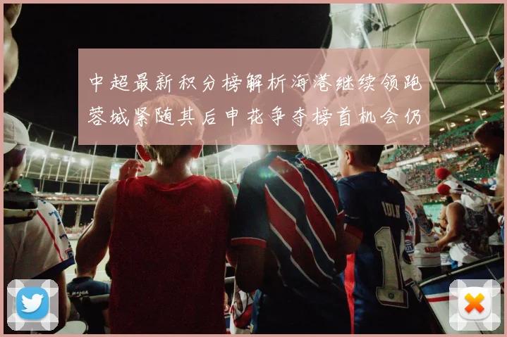 中超最新积分榜解析海港继续领跑蓉城紧随其后申花争夺榜首机会仍在